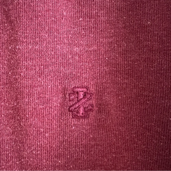 Men’s Izod Quarter Zip Red Sweater Size M - Picture 4 of 7